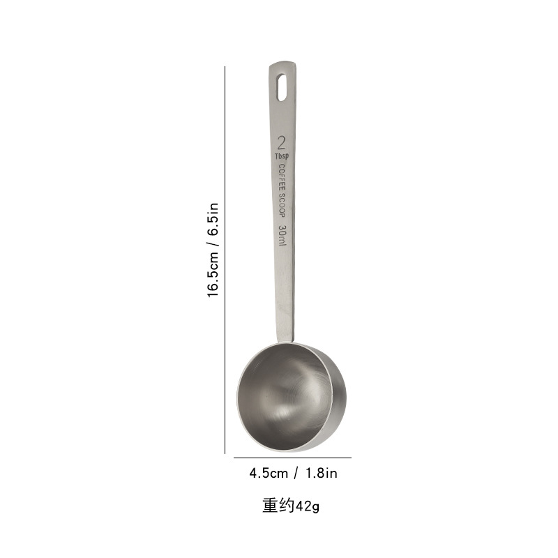 Measuring Spoon Stainless Steel Milk Powder Spoon With Scale - Temu