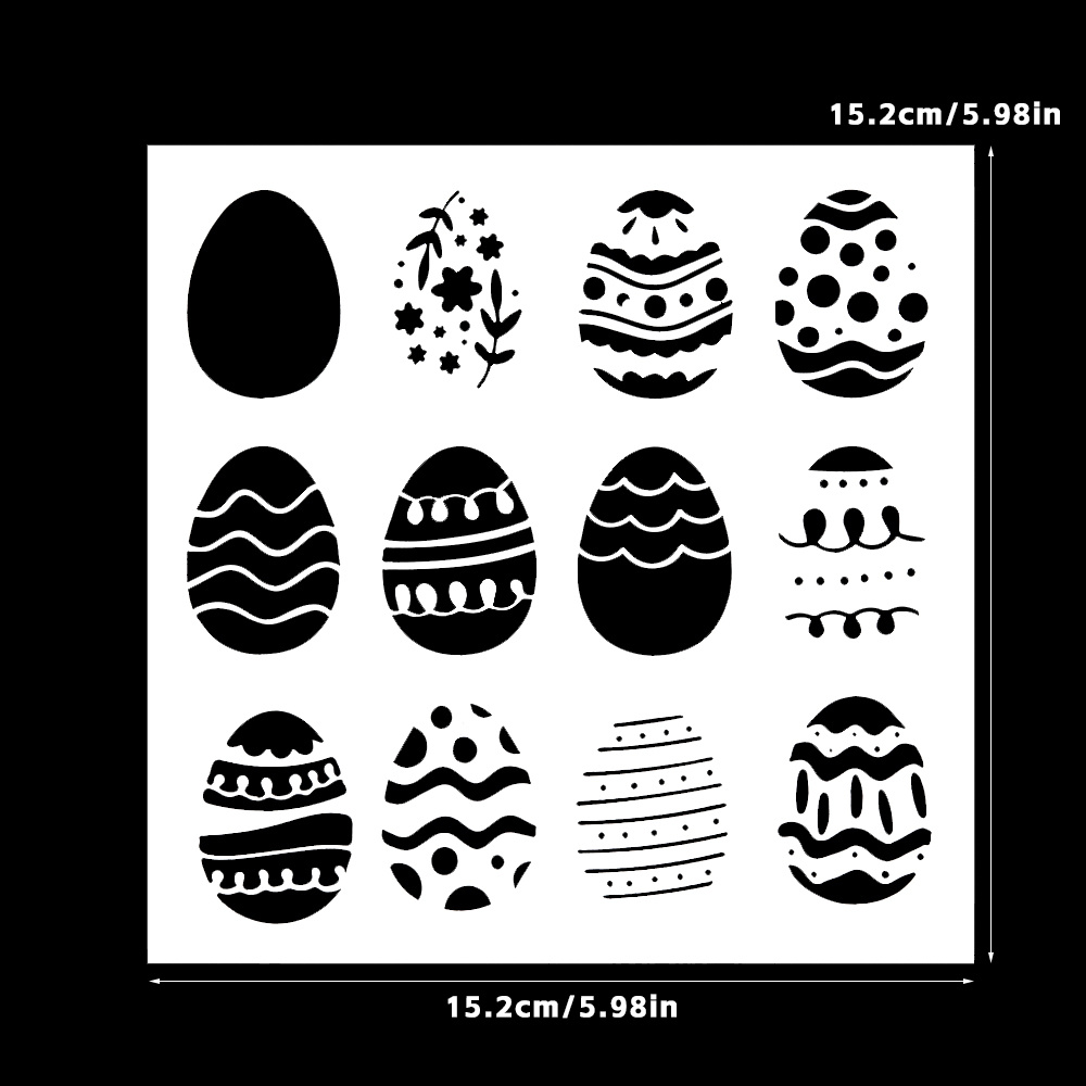 1pc / Plastic Stencil For Decor Diy Scrapbooking Embossing Background Stencils Paper Cards Making Decoration Photo Gift Card Birthday Card