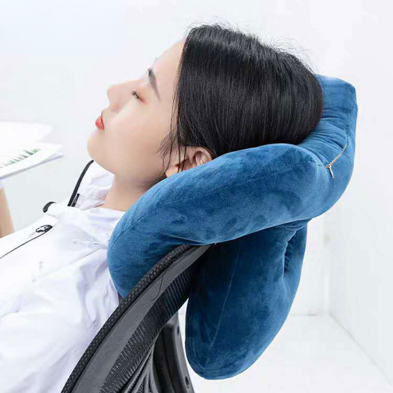 Cute Nap Sleeping Pillow Office Table School Desk Face Down Pillows Chair  Cushion Headrest Travel Neck Protection Pillow - AliExpress