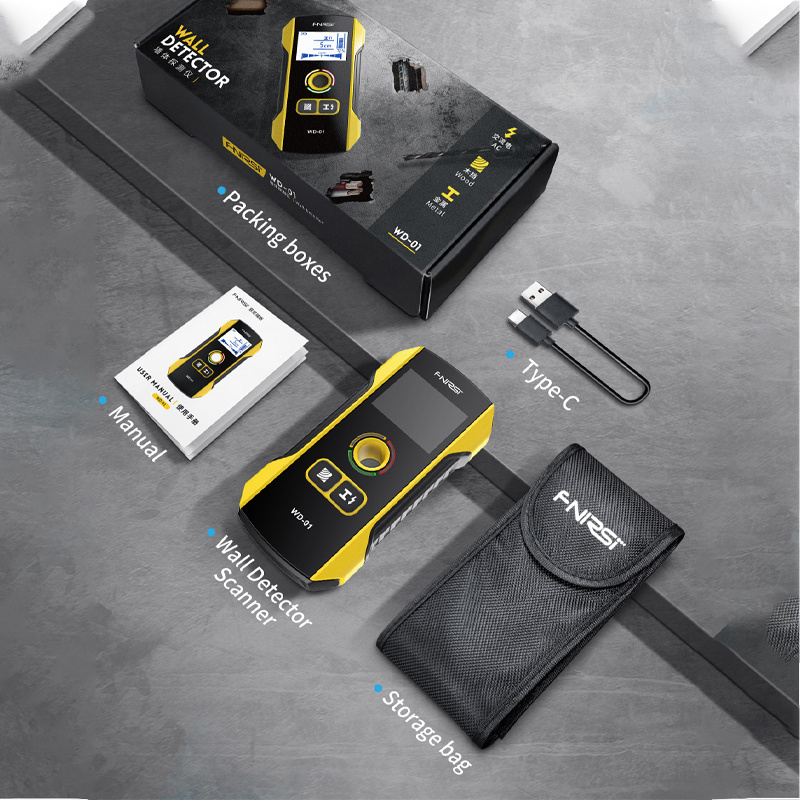 Acheter Détecteur mural Portable, Scanner, fils AC en bois, tuyaux  métalliques, barres d'armature, outil de détection, indicateur