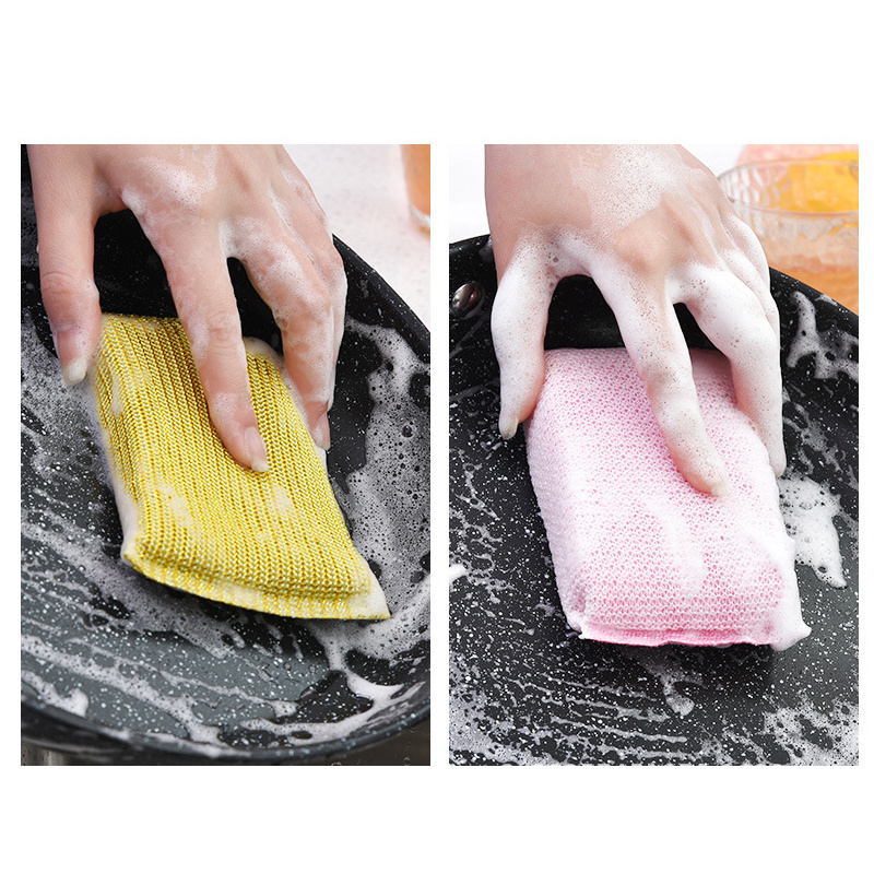 Dishwashing Sponge, Thick Dishwashing Pad, Kitchen Scrubbing Dishcloth -  Temu