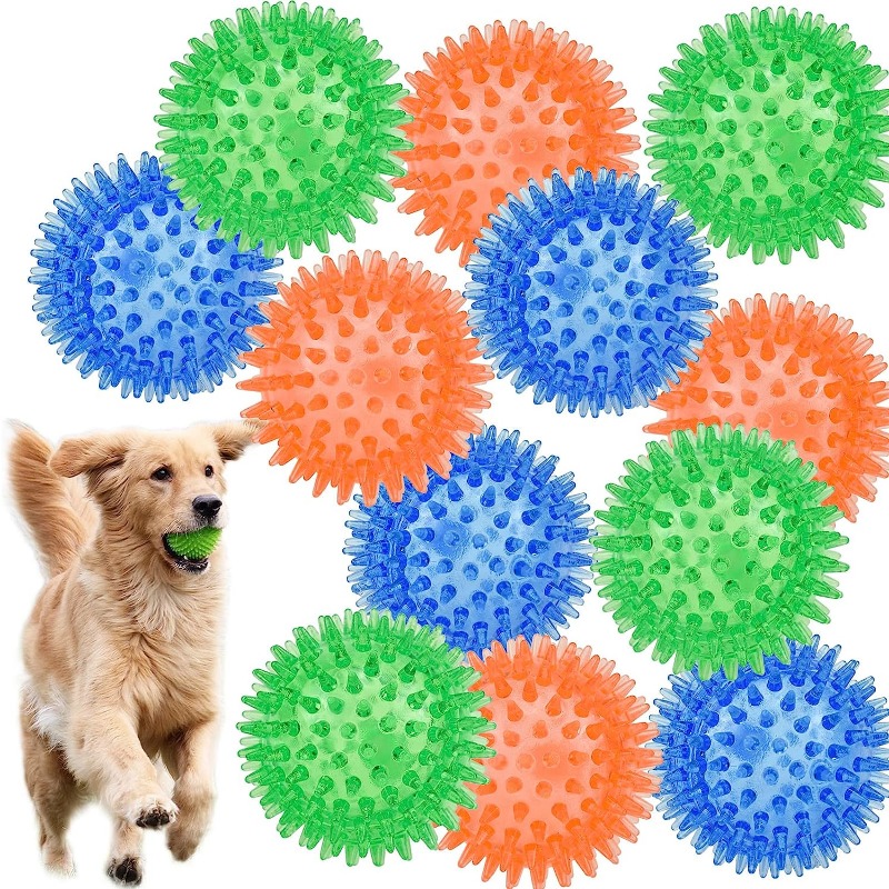 Interactive Balls For Dogs Squeaky Dog Balls Toys And Puppy - Temu