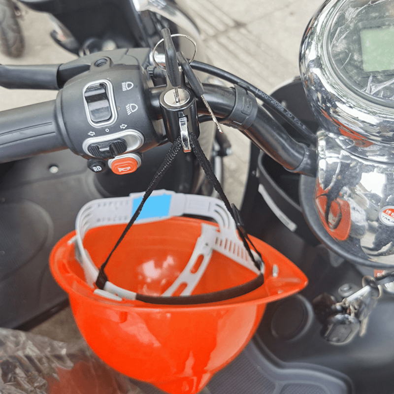 Candado Multifuncional Casco Motocicleta Bicicleta Candado - Temu