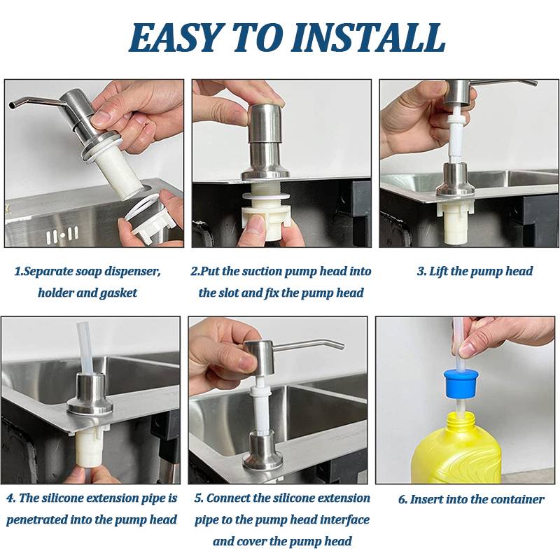 How to Take Apart a Kitchen Sink Soap Dispenser: Easy Step-by-Step Guide