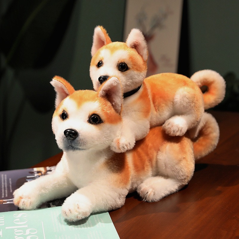 Akita Cuddly Toy, Simulation Doll, Dog Room Decor