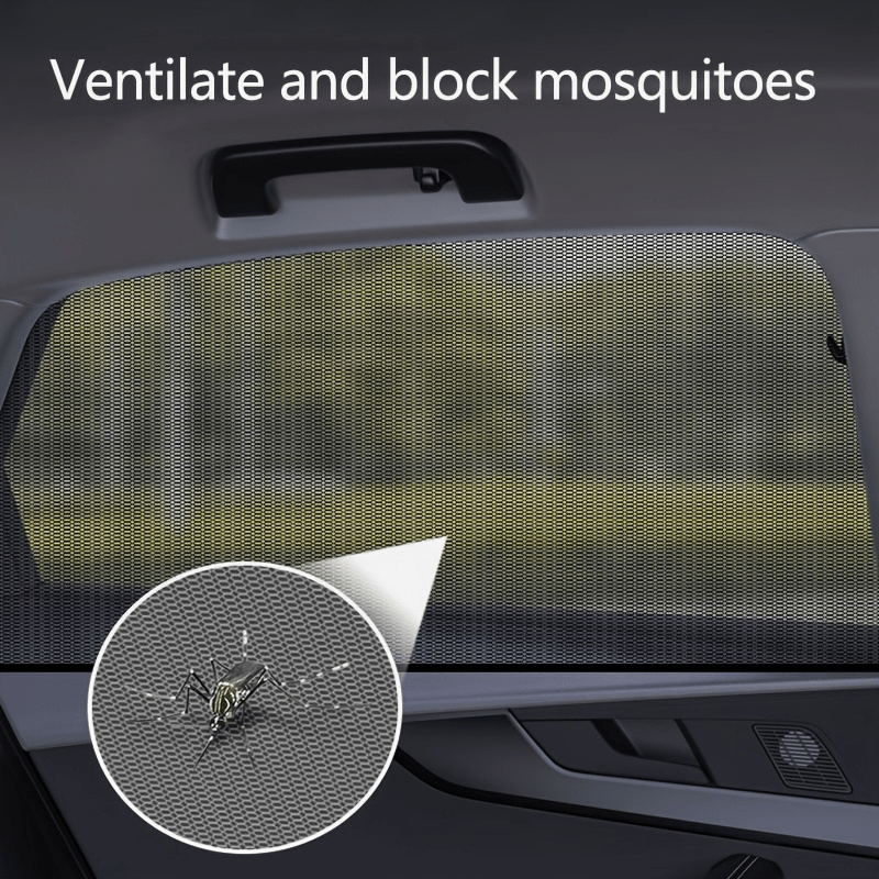 Allgemeines Auto-Sonnenrollo, anwendbar auf Autofenster – Sonnen-, Blend-  und UV-Schutz – Baby-Seitenfenster-Stil