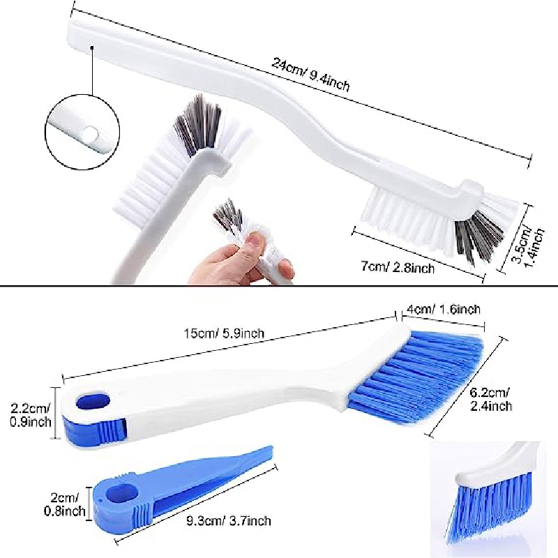 2 Pcs Cleaning Brush Scrub Brush For Cleaning Sink Dish Brush, Small Scrub  Brush Cleaning