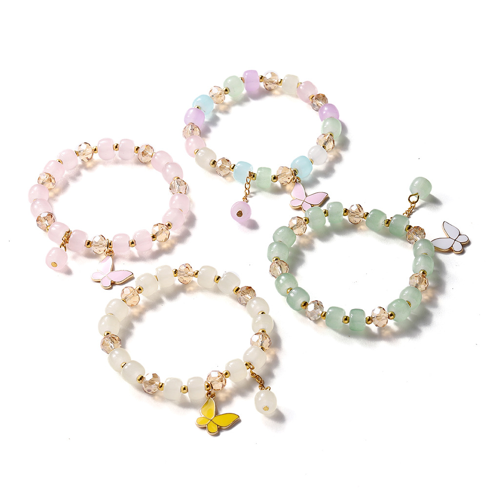 5 Piezas Pulsera de Perlas Niña, Pulseras abeja Colorido Pulseras de  Mariposa de Niñas,Pulseras de Cuentas de Colores, Brazalete Joyeria Niña, Pulseras  Niña Cristal Perlas, Pulseras con Colgantes : : Moda