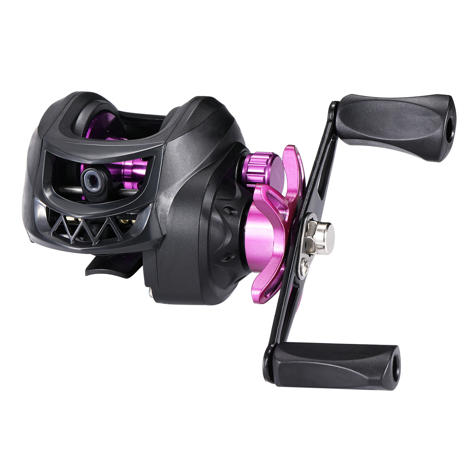 Pink Fishing Reel with Magnetic Brake System, Ultra-Light Reel, Gear Ratio  7.2:1, Left and Right Handed, 3 + 1BB