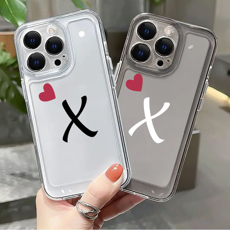 Letter X Graphic Luxury Phone Case For Iphone 11 14 13 12 Pro Max