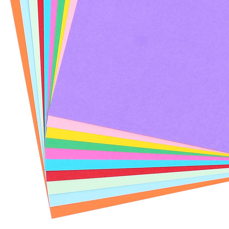 A4 Colored Cardstock 10 Different Colors Printed Colored - Temu
