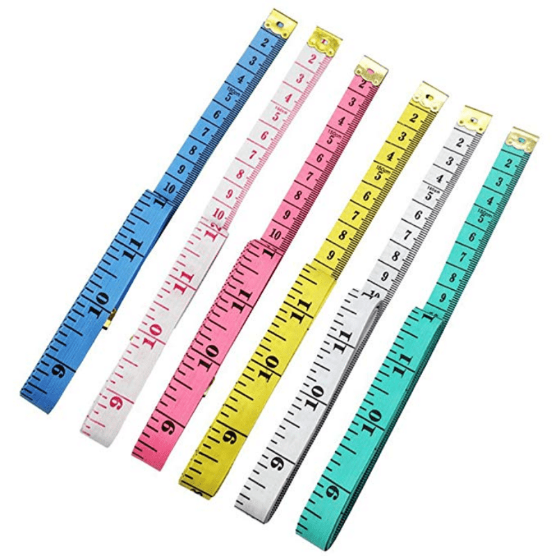 2-Pack Body Measuring Tape Ruler Sewing Cloth Tailor Measure 60 inch 150 cm