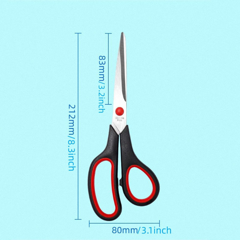 LIVINGO 6'' Professional Forged Fabric Scissors, Precision Tailor