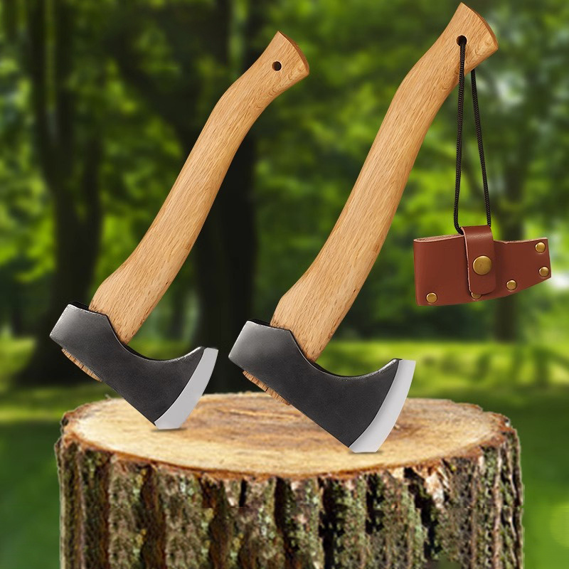 Séparateur de bois de chauffage, fendeuse à bois robuste Couteau fendeur de bûches  manuel pour camping à domicile à l'extérieur