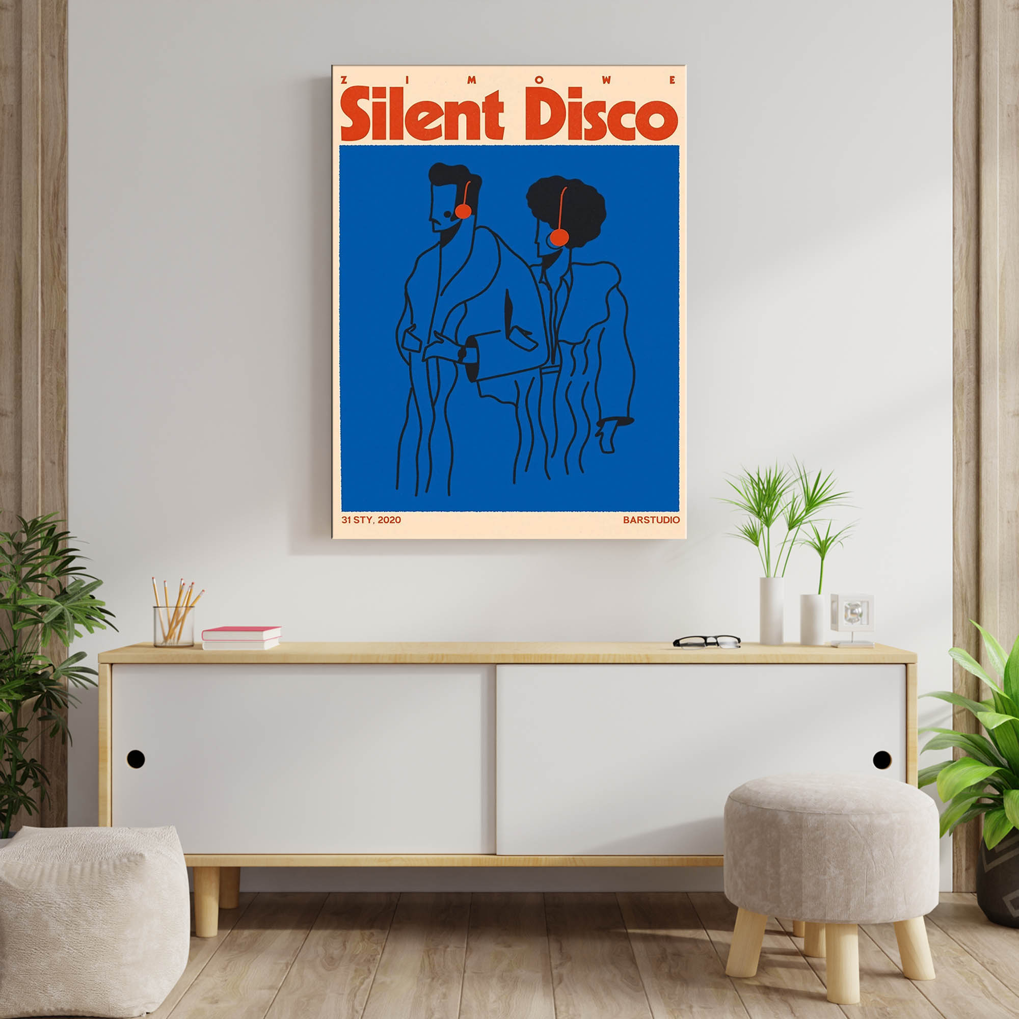 Bluey Poster or Canvas