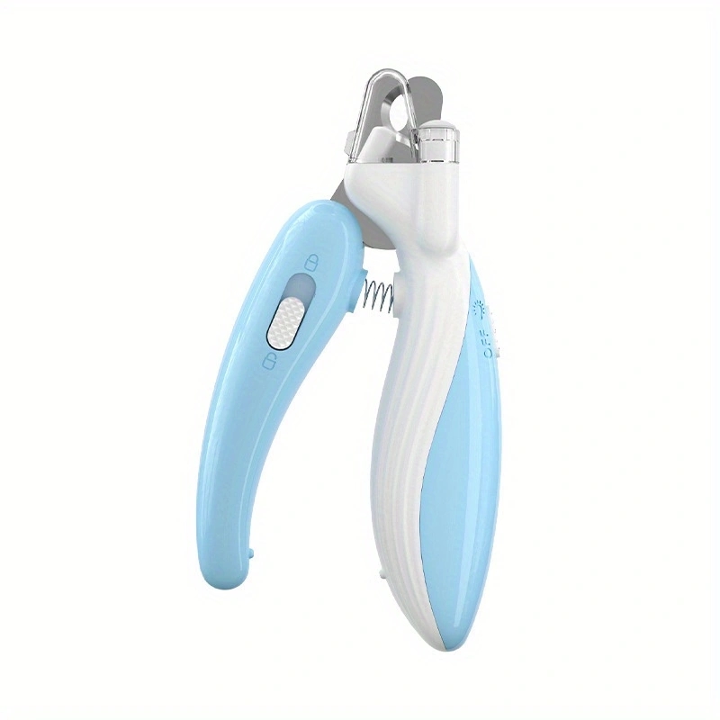 Pet clippers with clearance light