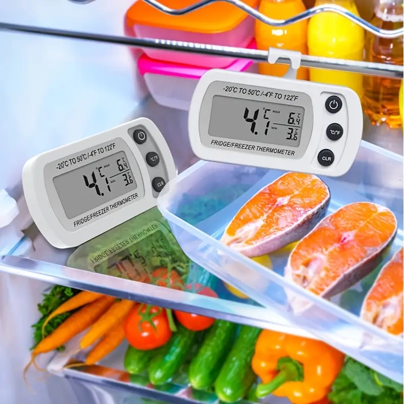 Fridge Thermometer Electric Digital Thermometer Anti-humidity