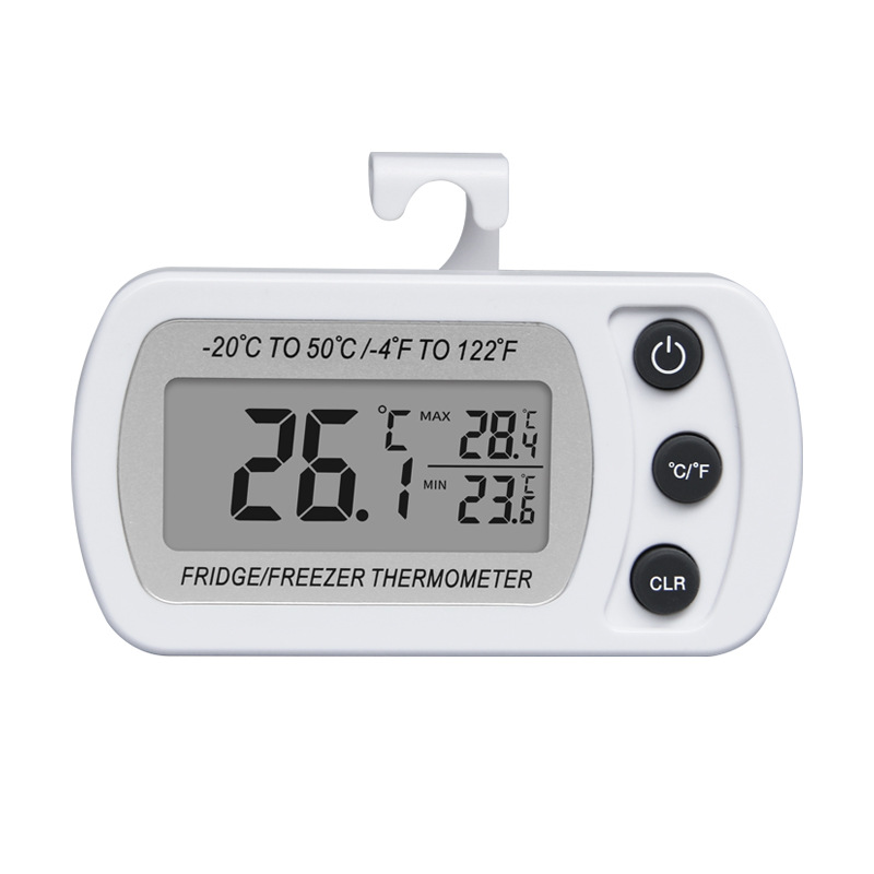 1pc Electronic Digital Fridge Thermometer For Refrigerator