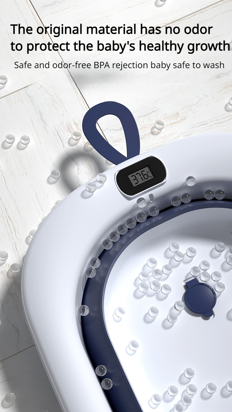 Baby Bath Tub Foldable Large Bath Tub For Children Home Bath Temu United Arab Emirates