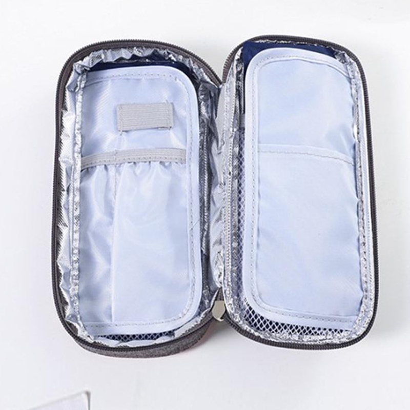 Tragbar Kühltasche Beutel Diabetiker Tasche Medikamenten Kühlbox