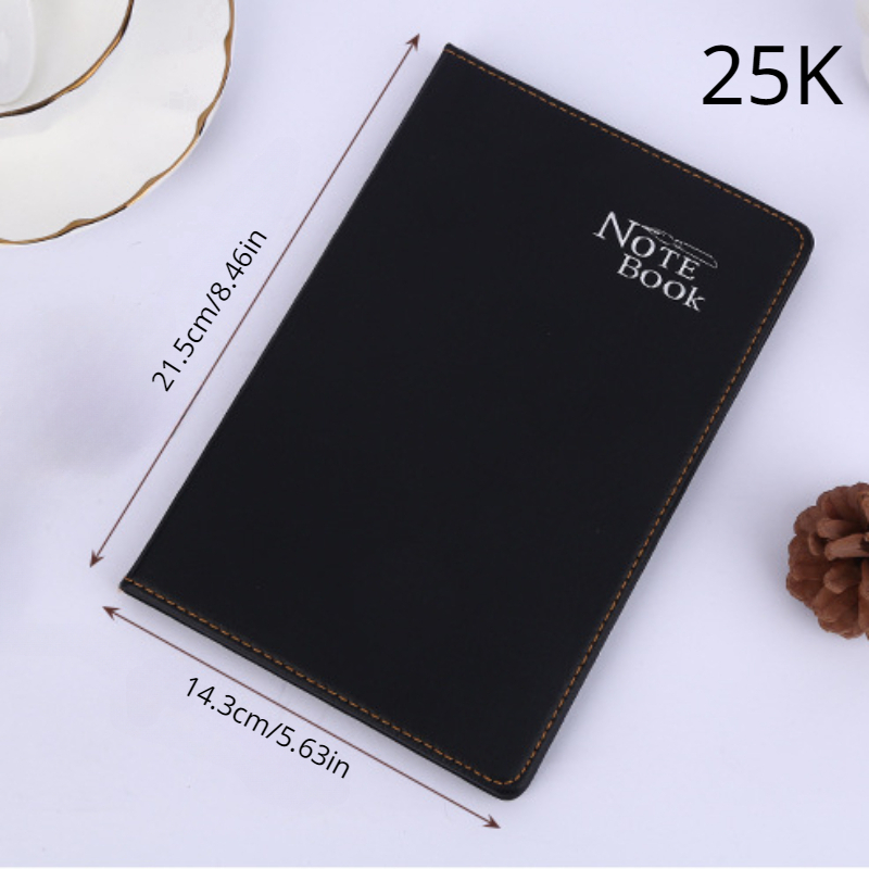 Premium Photo  Black page notebook