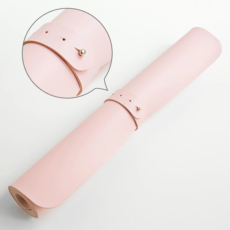 Double Sided PU Leather Desk Mat - Non Slip Desk Mousepad for Home/Office