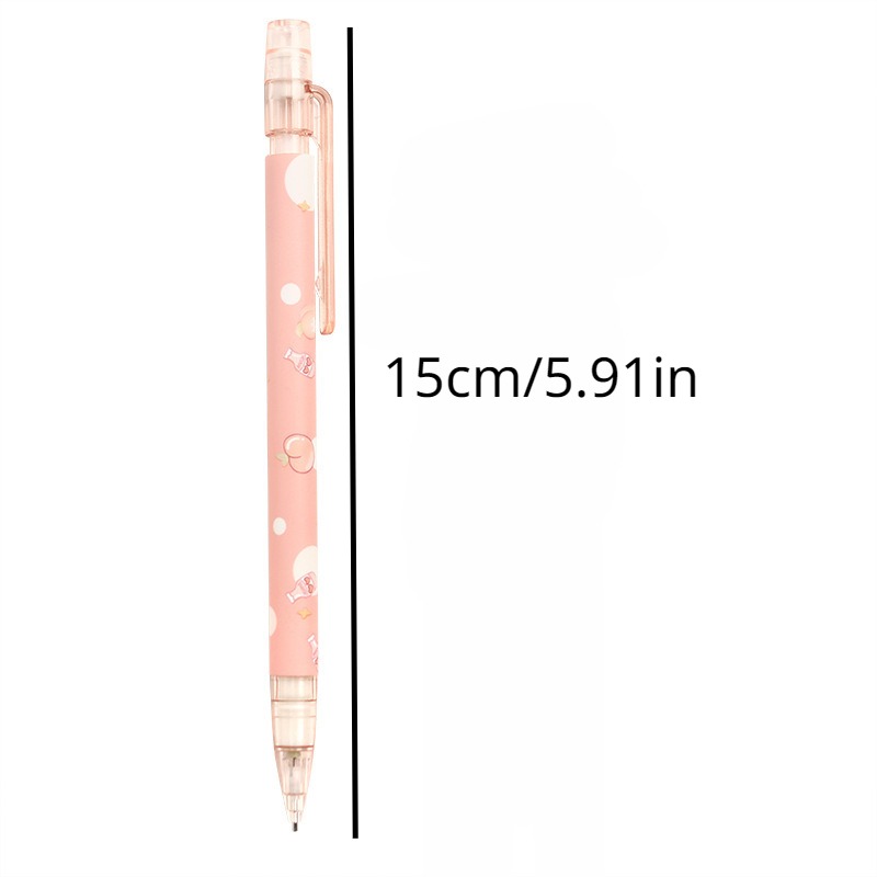 1 Mechanical Pencil Set 0.5 Cherry Mechanical Pencil Cute - Temu