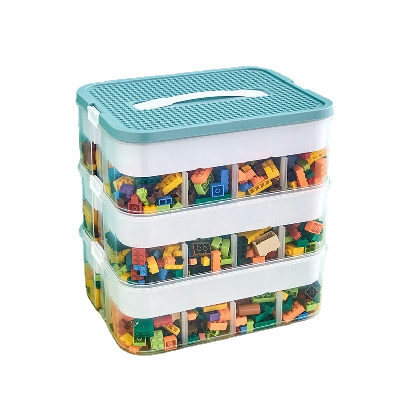 Storage Box With Lid Toy Storage Box Transparent Storage - Temu