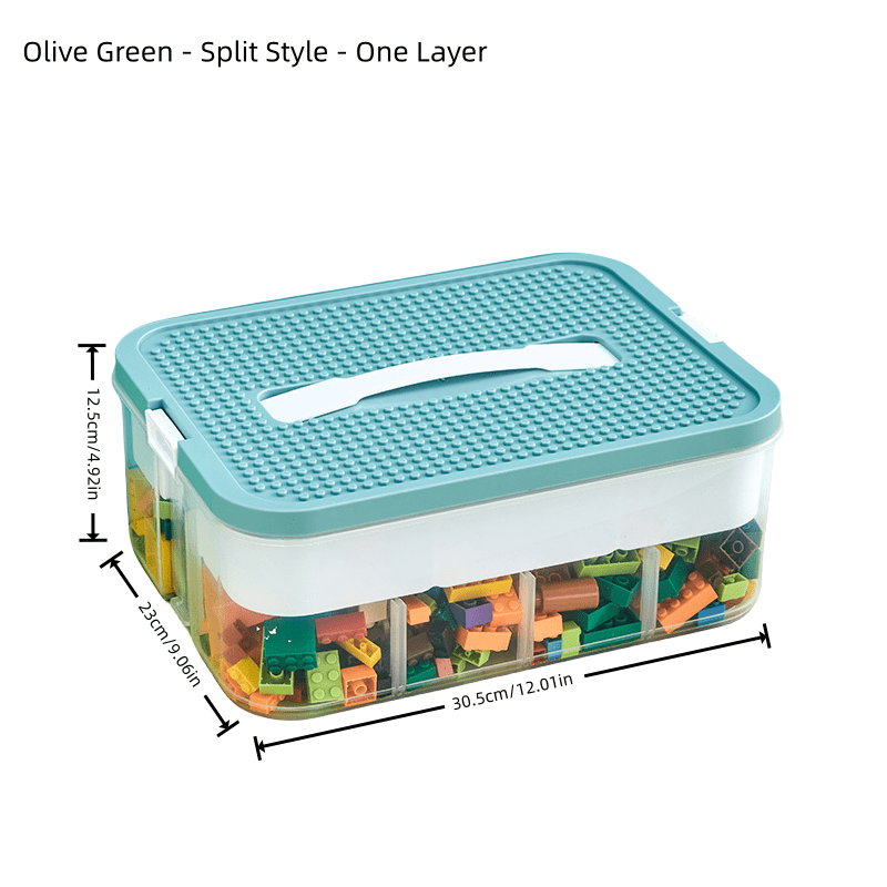 Stackable Storage Box With Removable Compartments Sorting - Temu