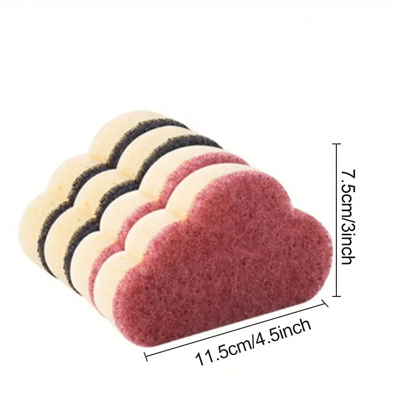 Double Side Dishwashing Sponge Pan Pot Dish Wash Sponges - Temu