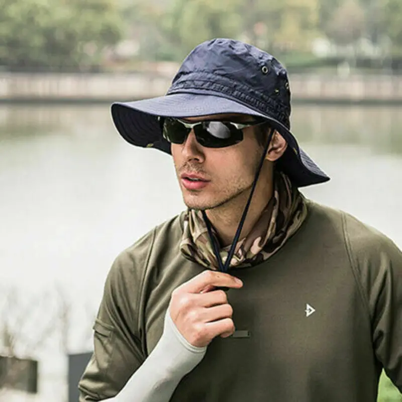 High Quality Casual Breathable Bucket Hat Climbing Fishing - Temu