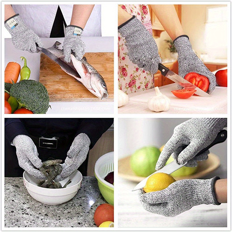 Cut resistant Gloves work Gloves safety Kitchen Cuts Gloves - Temu