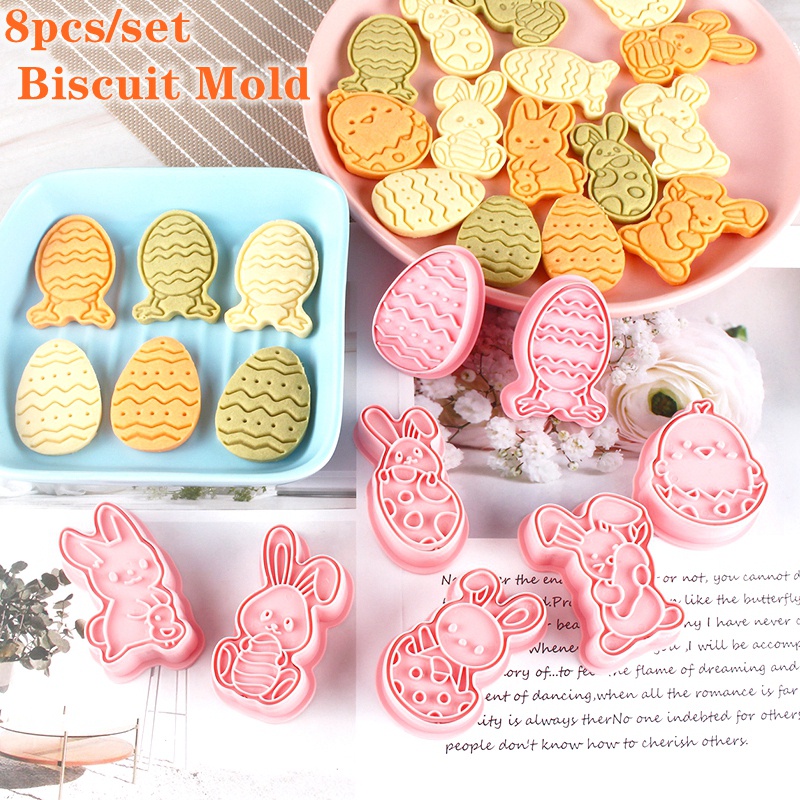 Easter Cookie Cutters Bunny Egg Chicken Butterfly Radish - Temu