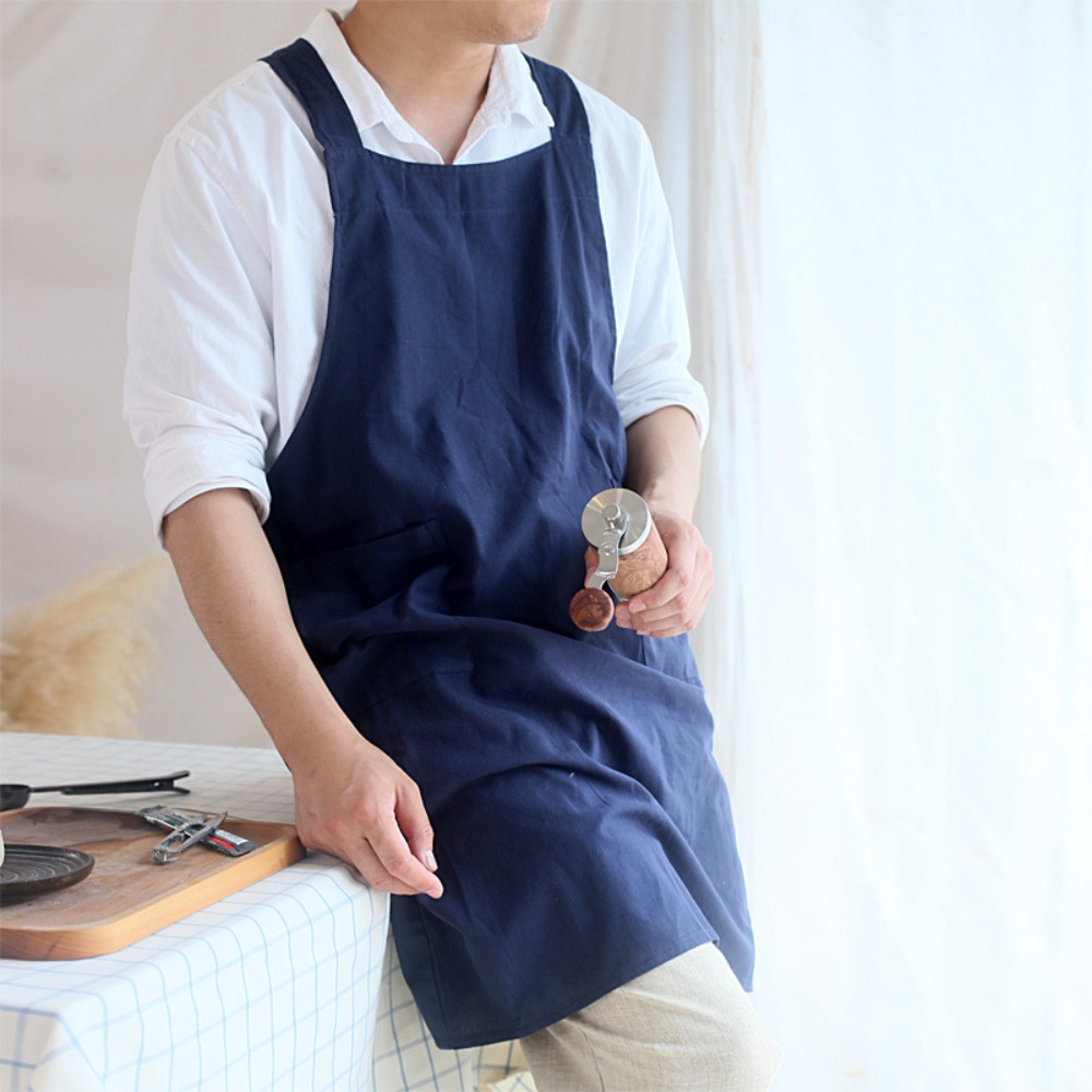 Cheap Colorful Cooking Apron In Kitchen Keep The Clothes Clean Sleeveless  Convenient Male and Female Chef's Universal Kitchen Apron