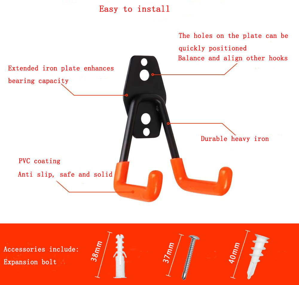 Ganci Garage Resistenti 1 Pezzo Ganci Utensili In Acciaio - Temu Italy