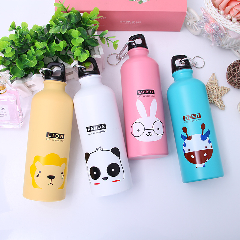 500ml Portable Unique Cycling Durable Water Bottle For Outdoor Trendy Water  Bottle Lovely Stylish Hiking Animal Design Creative
