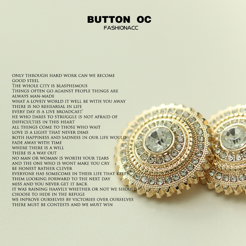 10 Uds 20/25mm Botones Ropa Diamantes Imitación Lujo Patrón Nieve Moda  Mujer Prendas Vestir Exteriores Suéter Punto Botones Decorativos -  Manualidades - Temu