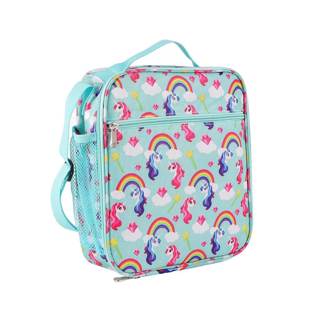 Cartoon Lunch Bag Messenger Ice Bag for Camping Picnic Beach