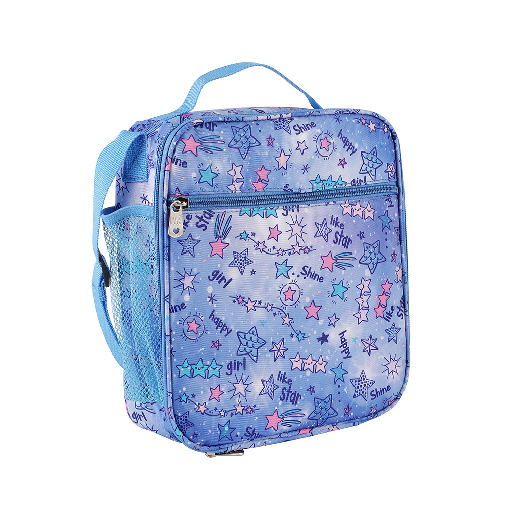 Cartoon Lunch Bag Messenger Ice Bag for Camping Picnic Beach
