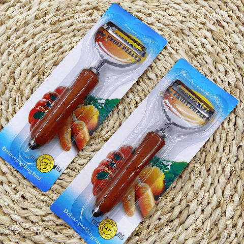 wood handle pull down paring knife paring knife details 0