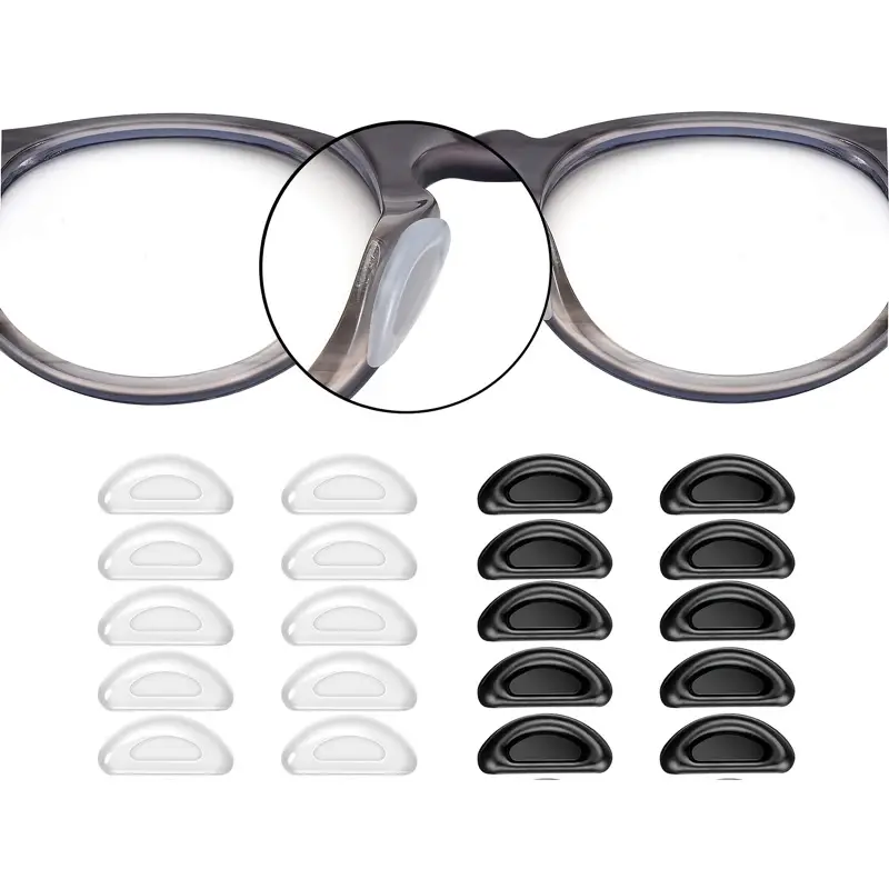 Eyeglass Nose Pads Soft Silicone Adhesive Glasses Anti slip - Temu