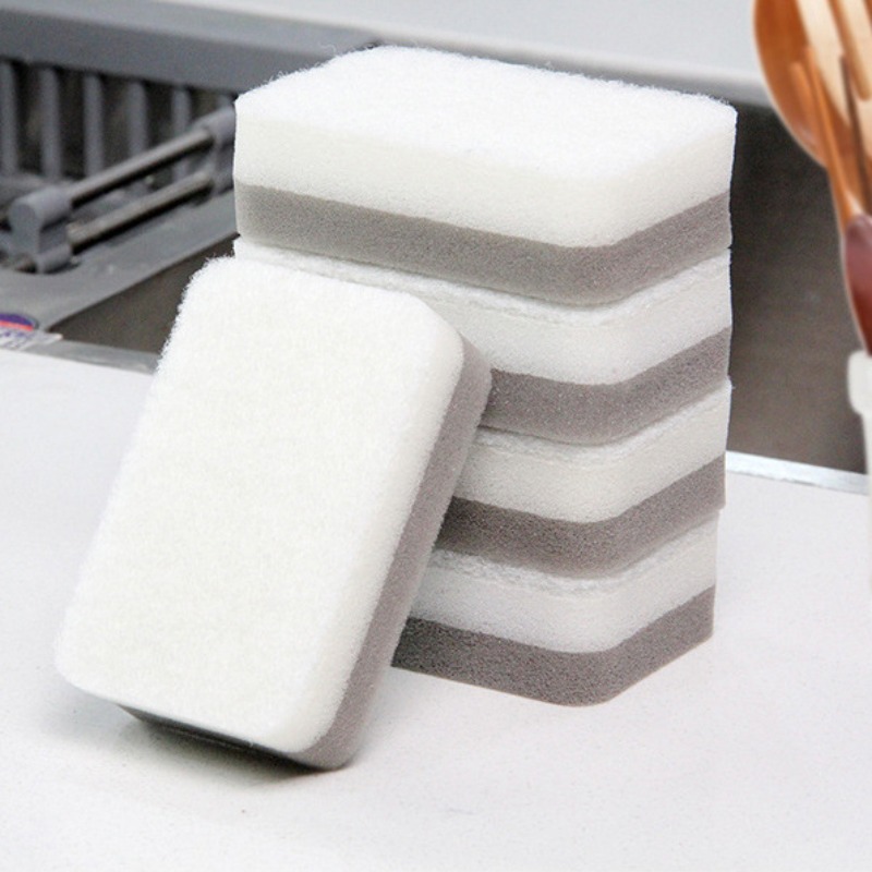 Dishwashing Sponge, Scouring Pad, Cleaning Brush, Magic Dishwashing Pot, Pot  Brush, Bowl Sponge, Kitchen Sponge - Temu