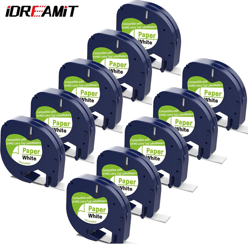 Compatible Dymo Letratag Refills Replacement Dymo Label - Temu