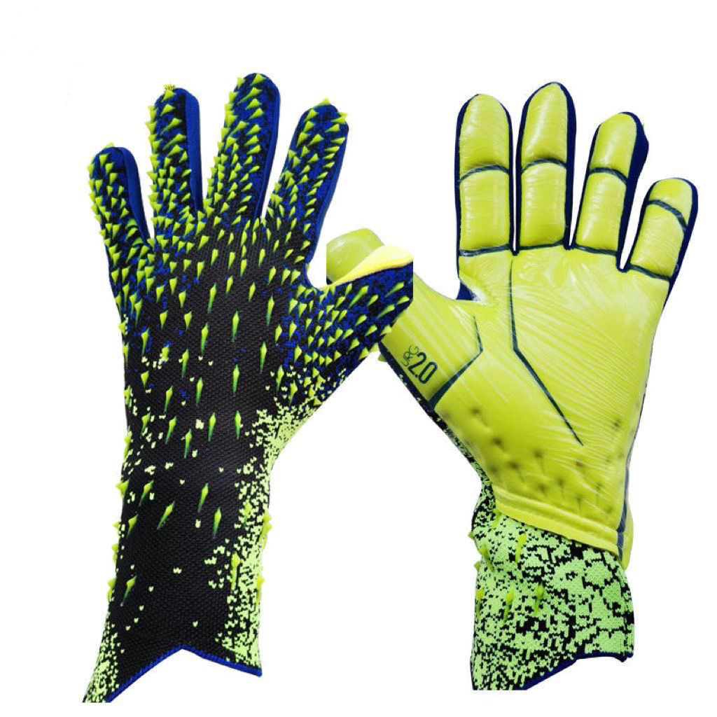 Professional Goalkeeper Gloves Without Finger Protection Thickened Latex  Soccer Goalie Gloves Football Goalkeeper Gloves