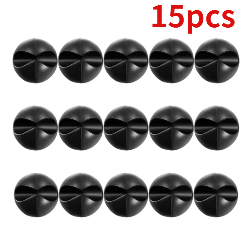 TEMU 15pcs de bord de voiture, Chargeur de téléphone portable, de câbles, Crochet, de câbles d'écouteurs, Clip de support, Ajouts intérieurs de