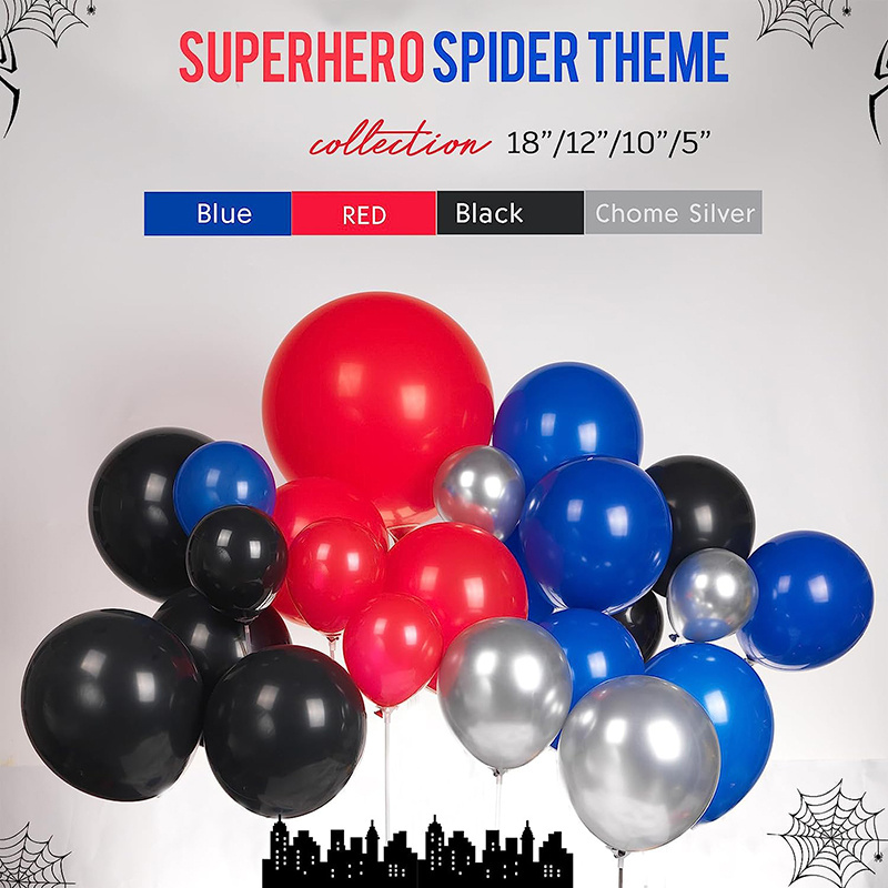 ProductGoods - Anniversaire de Ballons 10x Spiderman