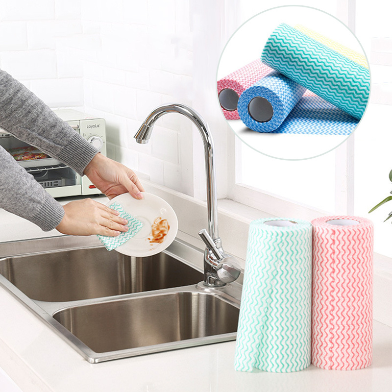 1pc Kitchen Dishwashing Rag