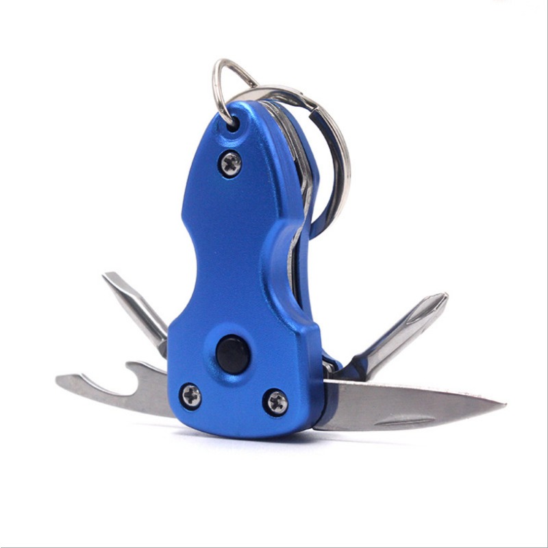 Munkees Small Folding Knife Keychain