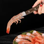 2pcs shrimp line removal knife multifunctional 304 stainless steel double headed fish shrimp knife remove shrimp line artifact chicken duck intestine knife c9195 details 3