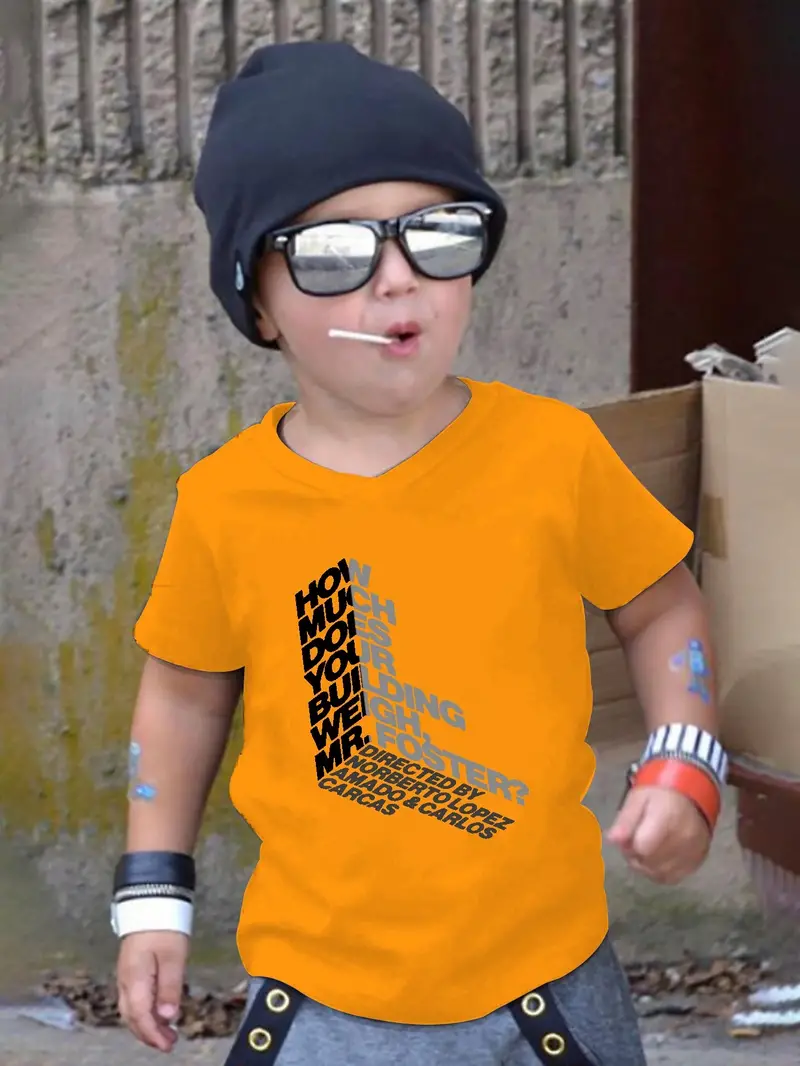 Camiseta Creativa Niños Estampado Letras Árboles Coco - Temu Chile
